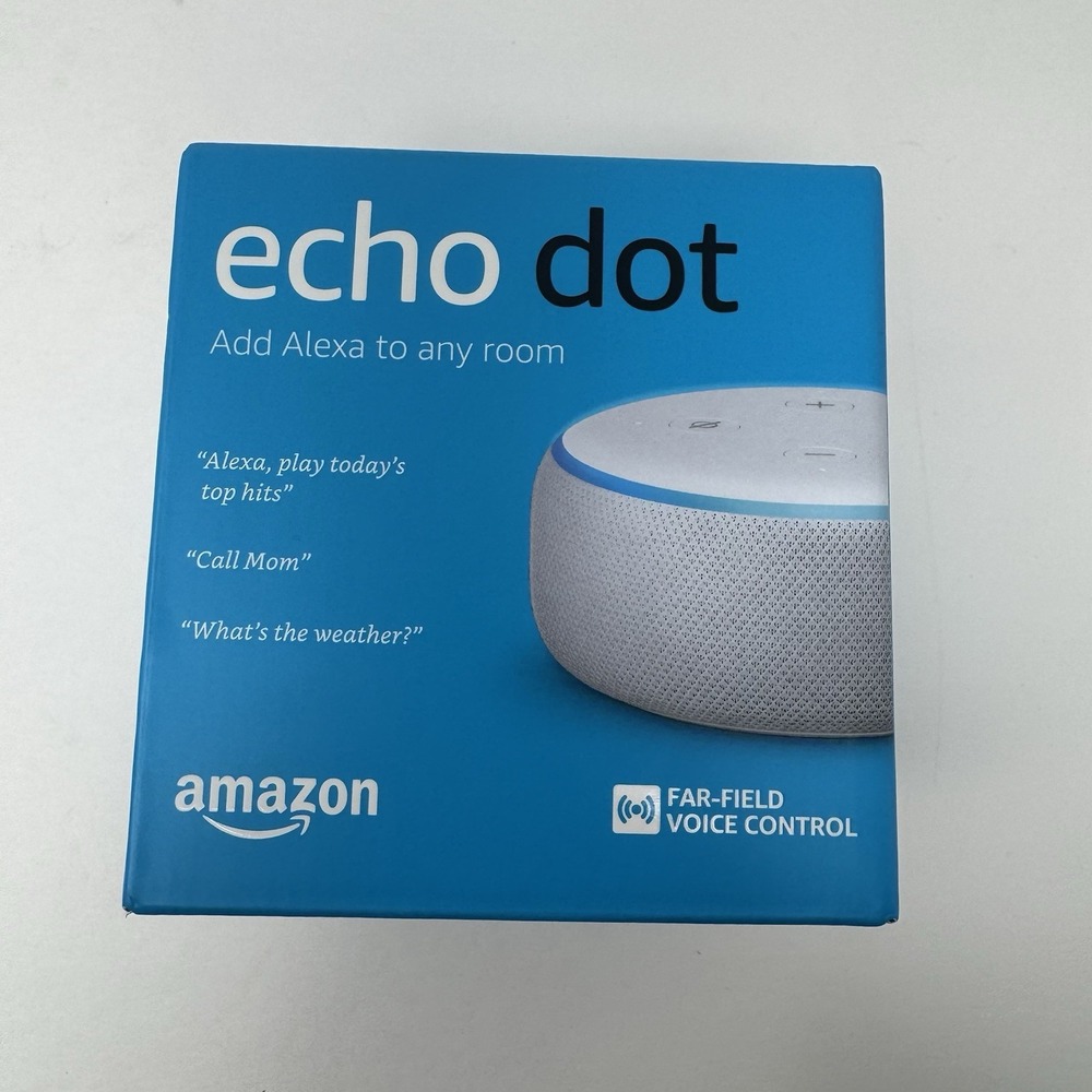 Amazon Echo Dot (3rd Generation) Smart Speaker with Alexa - Sandstone NEW SEALED